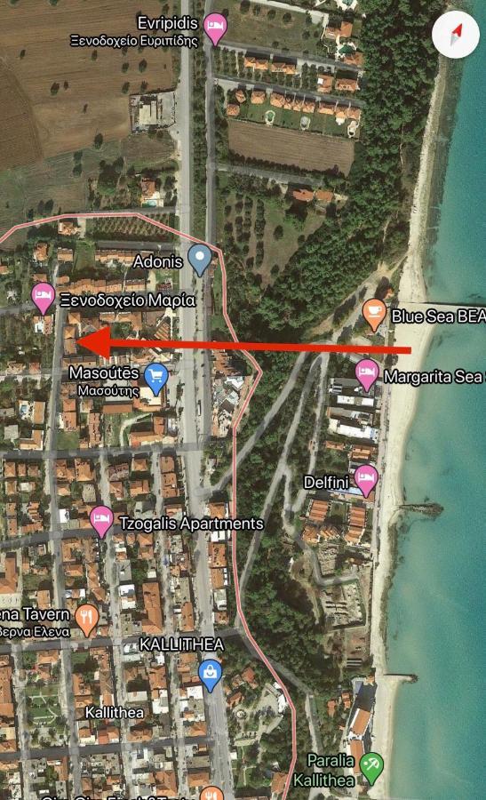 Holiday House 3- Kallithea Halkidiki Zewnętrze zdjęcie